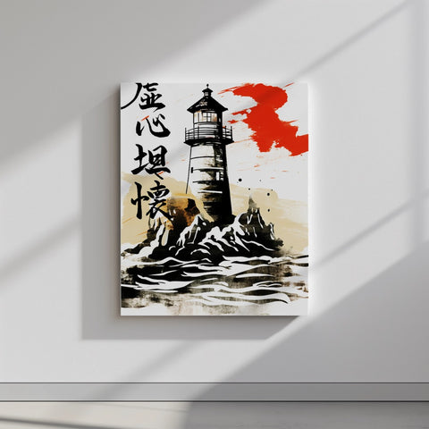 Quadro canvas sumilighthouse