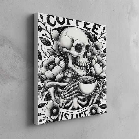 Quadro canvas coffee-is-life