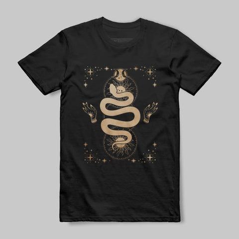 Mystical Serpent Design Men's T-Shirt
