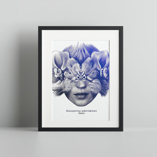 Unique Miniopterus Schreibersii Kate Framed Art Print