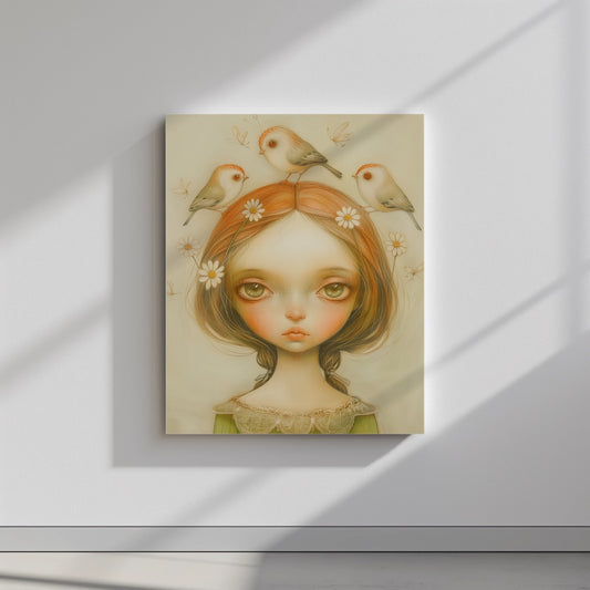 Quadro canvas margherita