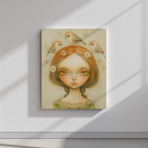 Quadro canvas margherita