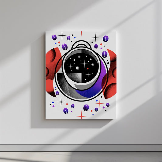 Quadro canvas coffee