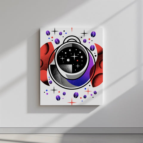 Quadro canvas coffee