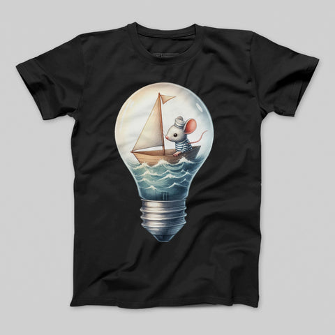 T-shirt donna boyfriend sailor-mouse