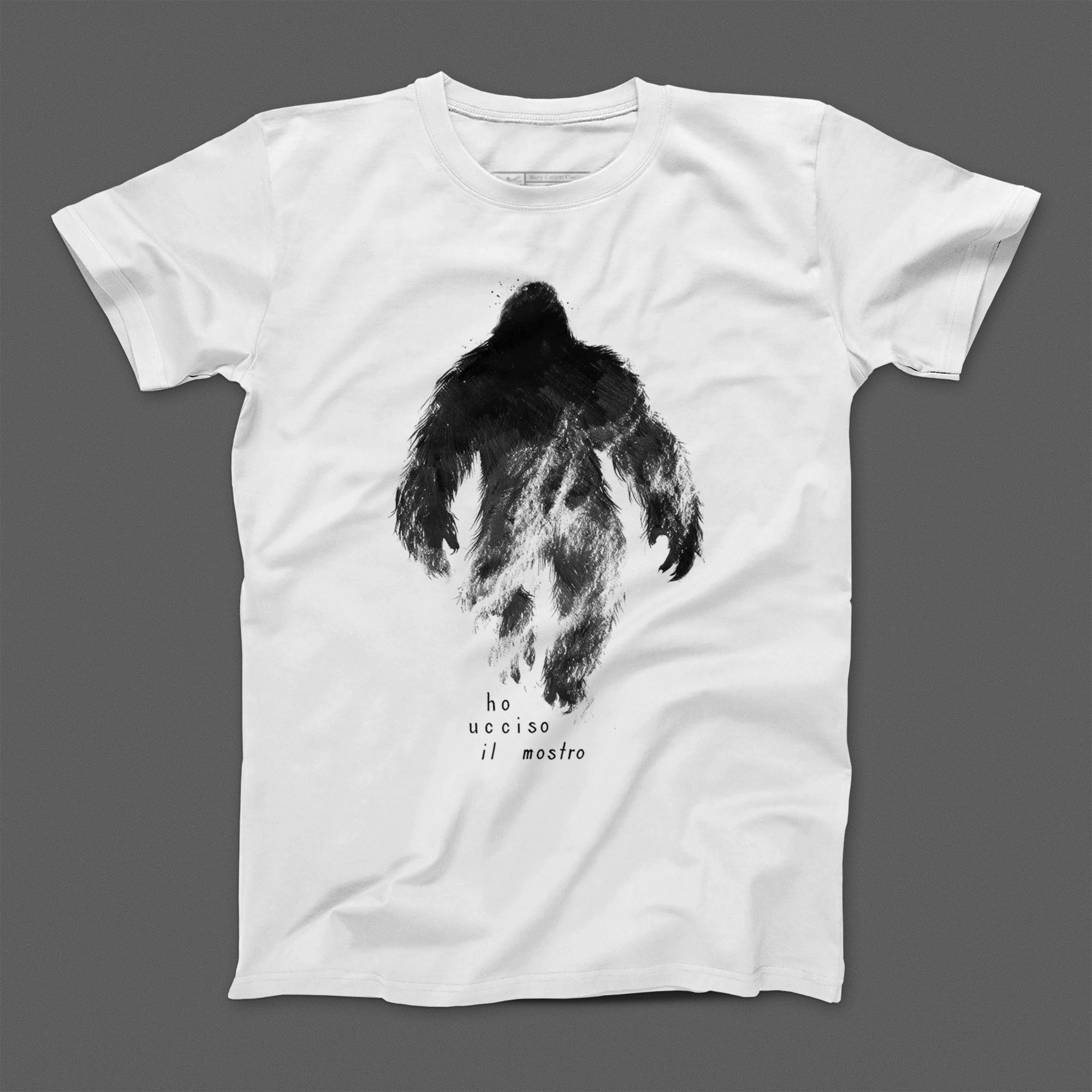 Ho Ucciso Il Mostro Italian Graphic T-shirt