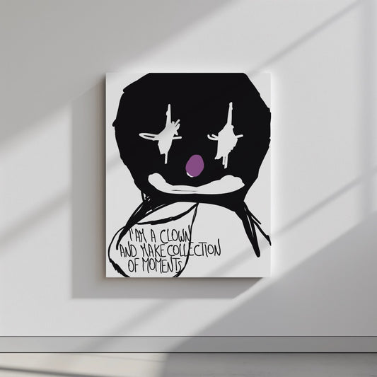 Quadro canvas Clown