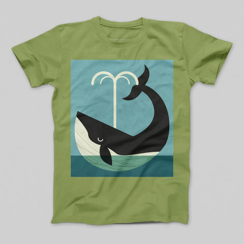 T-shirt donna boyfriend whale_new
