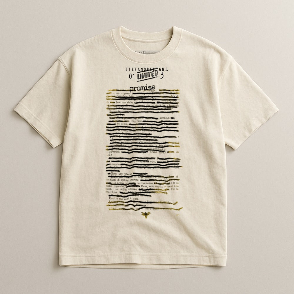 Limited 01 promise T shirt with unique design