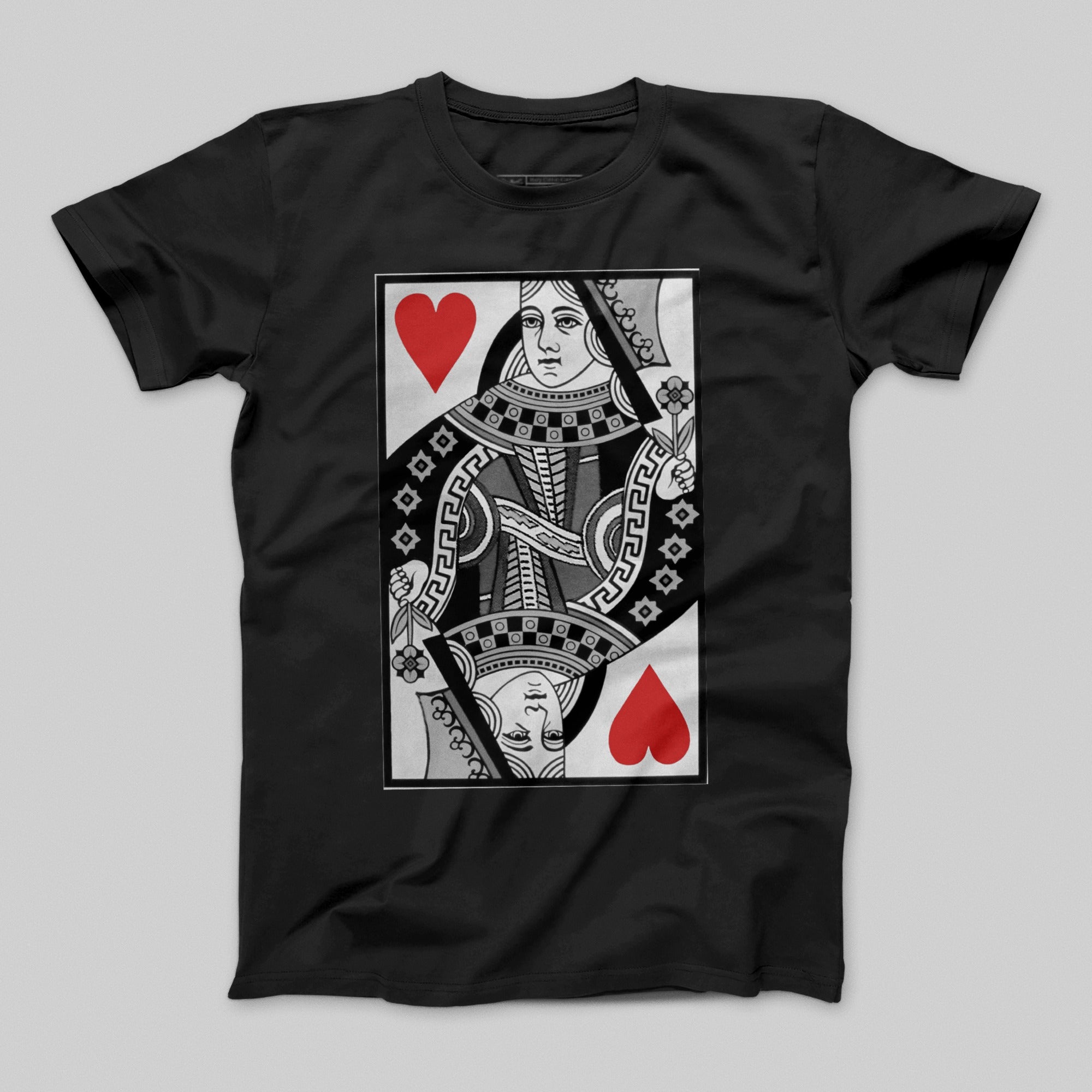Queen of Hearts Stylish Graphic T-Shirt