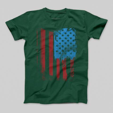 T-shirt donna boyfriend FlagUSA