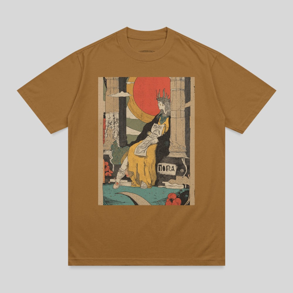 Royal Figure Sun Design Artistic Queen Nopa Artwork product type