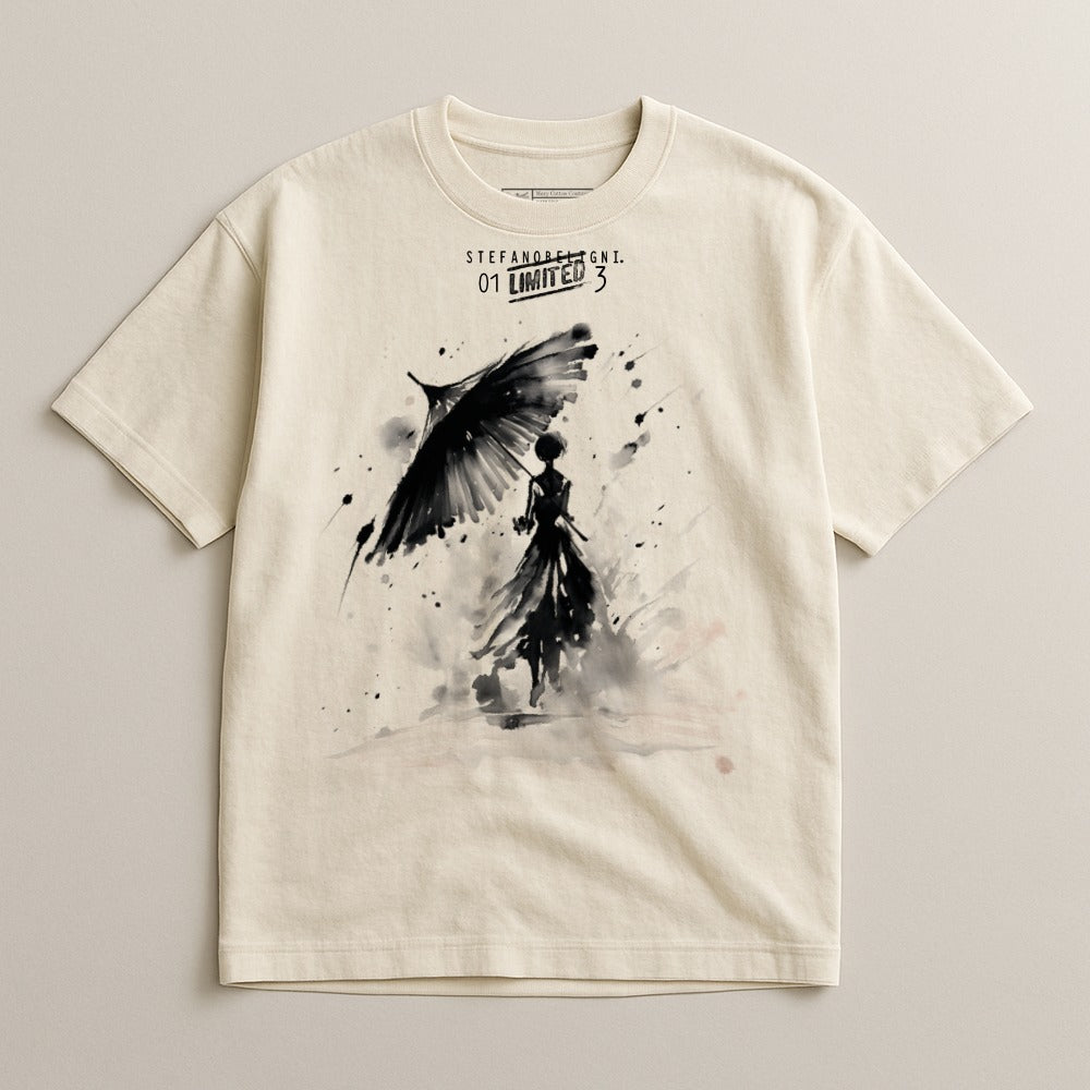 Limited Edition Graphic Tee with Artistic Design