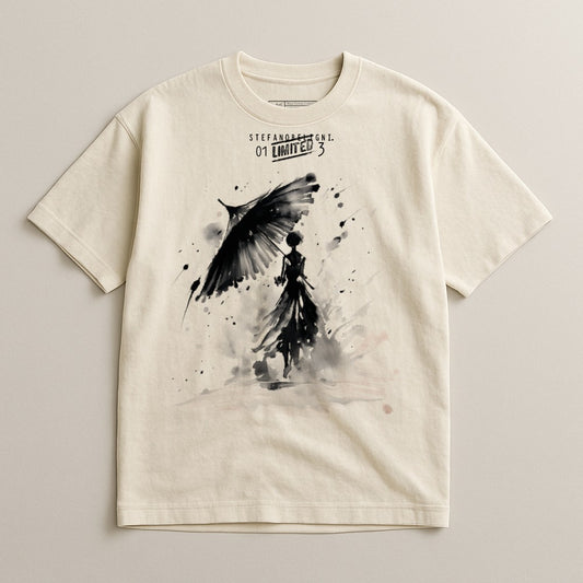 Limited Edition Graphic Tee with Artistic Design