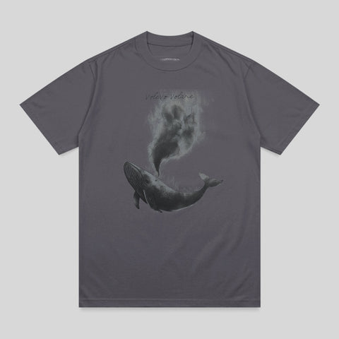 Whale Smoke Volevo Volare Creature Graphic T-shirt