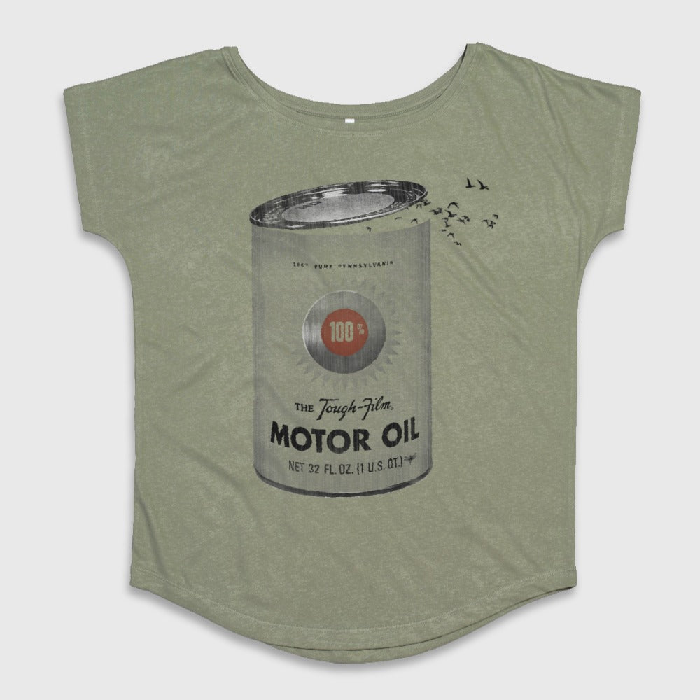 The Tough Film Motor Oil Graphic T-Shirt
