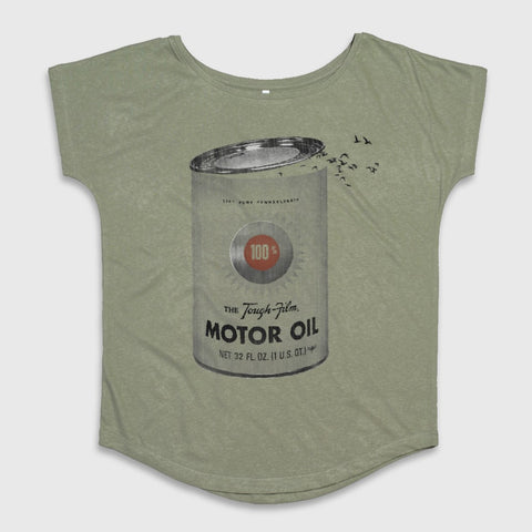 The Tough Film Motor Oil Graphic T-Shirt
