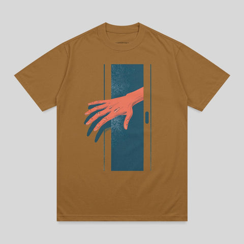 Reaching Hand Door Opening Illustration product type