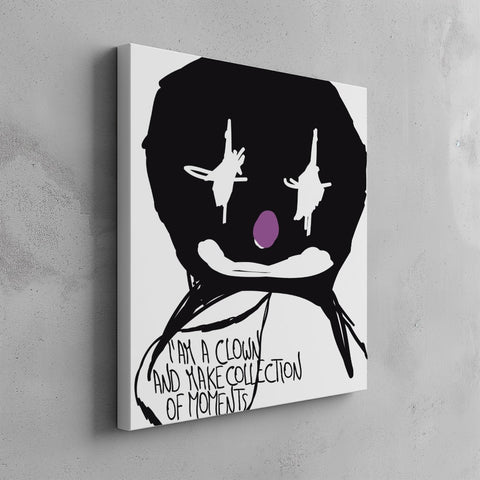 Quadro canvas Clown