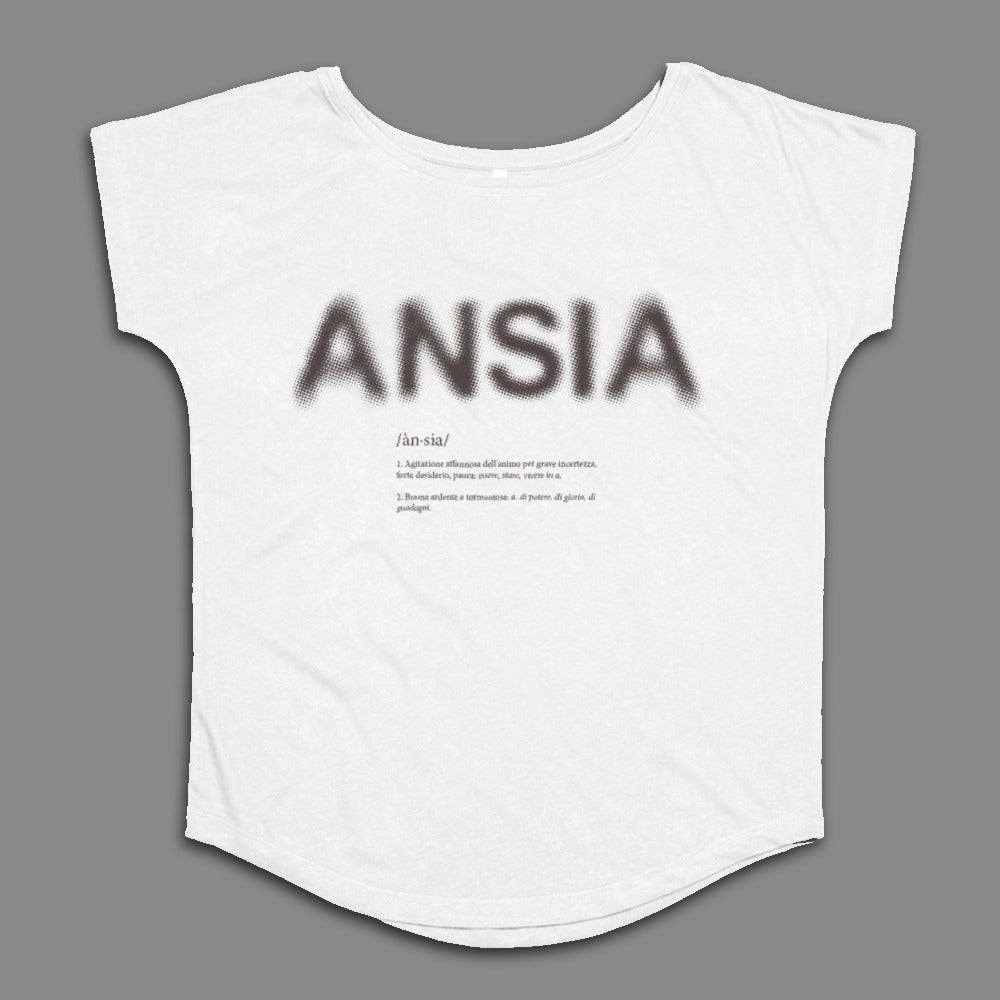ANSIA Graphic Tee with Definition Print Design