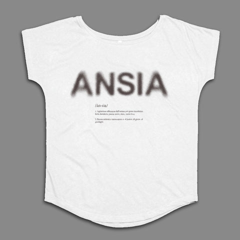 ANSIA Graphic Tee with Definition Print Design