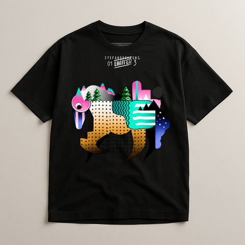 Colorful Abstract Limited Edition Graphic T-shirt