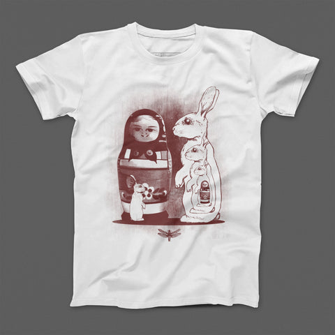 T-shirt donna boyfriend Rabbit