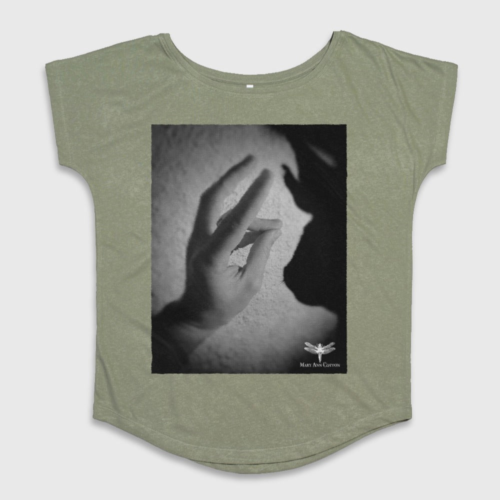 Shadow Puppet Hand Art Graphic Short Sleeve T-shirt