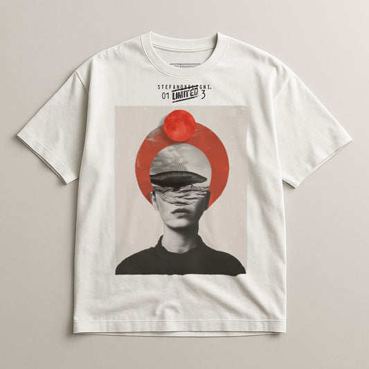 Abstract Portrait Artistic Graphic Tee Fashion