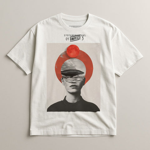 Abstract Portrait Artistic Graphic Tee Fashion
