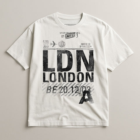 Trendy LDN London Graphic Tee for Casual Style