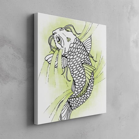 Quadro canvas Koi