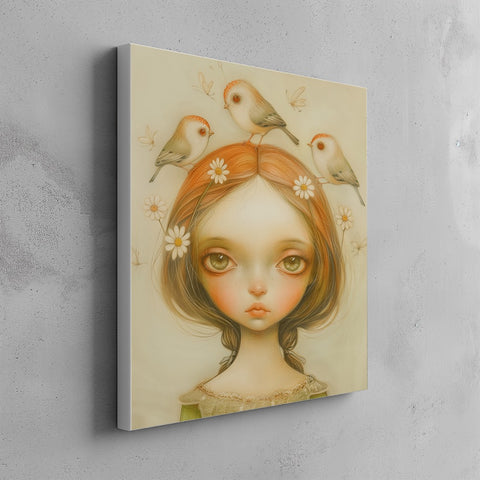 Quadro canvas margherita