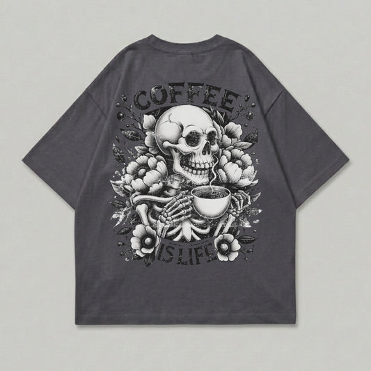 Coffee Is Life Skeleton Floral Design T-Shirt product type
Skeleton
Coffee
Floral
TShirt
GraphicTee
DarkArt
Gothic
Skull
Flowers
CoffeeLover
Aesthetic
Streetwear
UniqueDesign
Apparel
Clothing
Fashion
Grunge
Edgy
Caffeine
Artwork