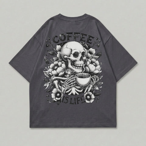 Coffee Is Life Skeleton Floral Design T-Shirt product type
Skeleton
Coffee
Floral
TShirt
GraphicTee
DarkArt
Gothic
Skull
Flowers
CoffeeLover
Aesthetic
Streetwear
UniqueDesign
Apparel
Clothing
Fashion
Grunge
Edgy
Caffeine
Artwork