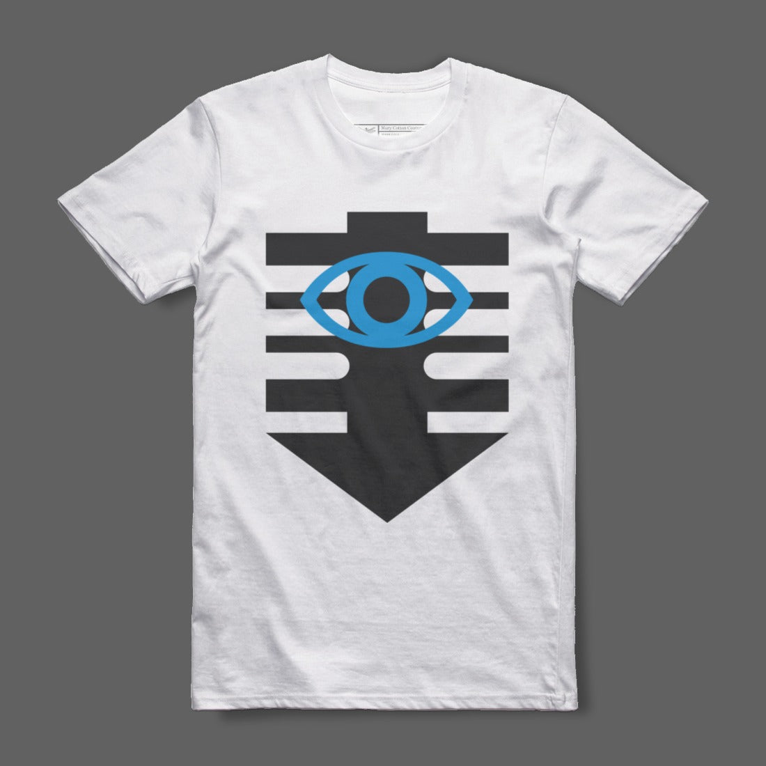 Stylish Graphic Tee with Unique Eye Symbol Design