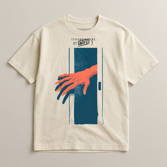Creative Graphic Design T-Shirt with Bold Illustration