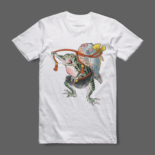 Whimsical Creature Design Graphic Tee Shirt