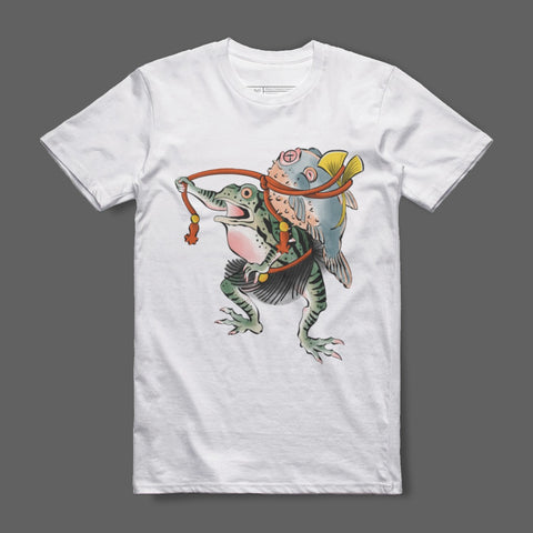 Whimsical Creature Design Graphic Tee Shirt
