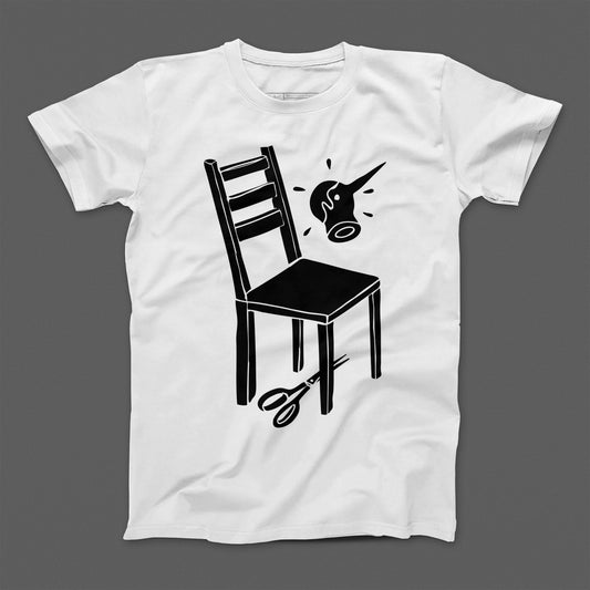 T-shirt donna boyfriend sasso_forbici