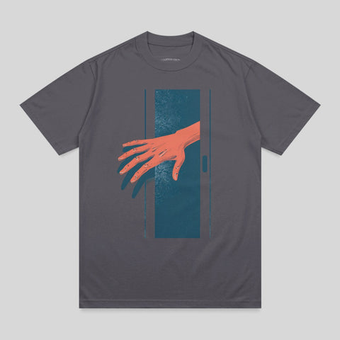 Abstract Hand Reaching Dark Portal Graphic Design product type
