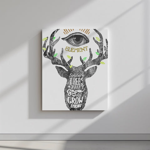 Quadro canvas element_chiari