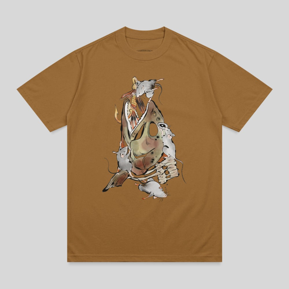Fish head mice hook graphic apparel product type