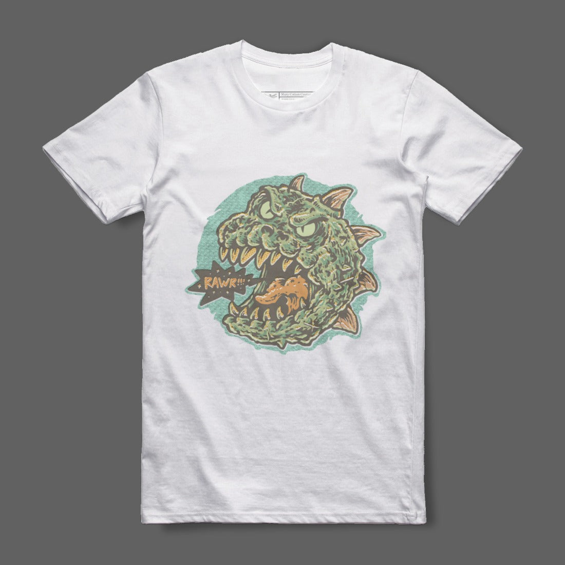Monster Graphic RAAWR T-shirt with Cool Design
