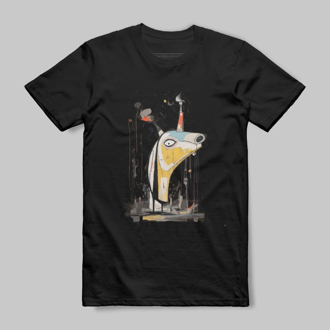 Abstract Horse Head Artistic Design T-shirt