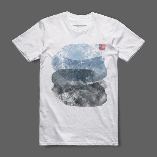Abstract Watercolor Art Print Graphic T-shirt