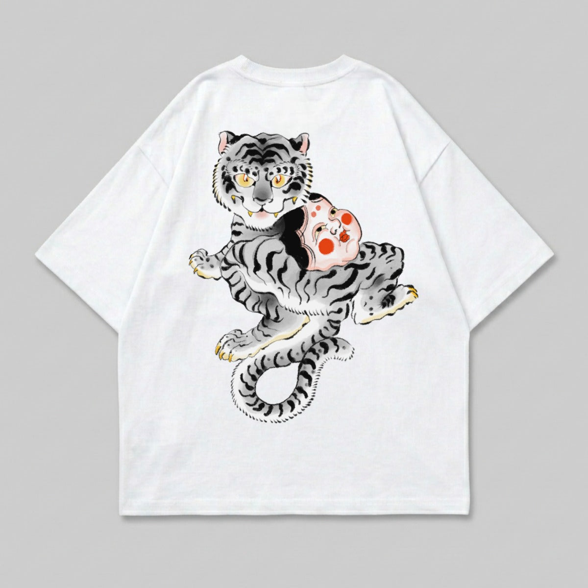 Japanese Folklore Tiger Mask Creature Design product type