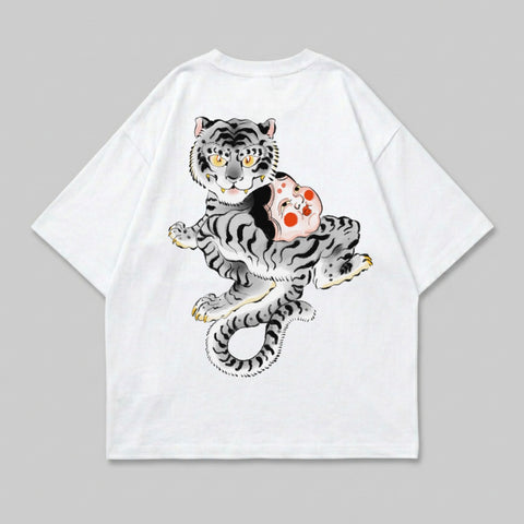 Japanese Folklore Tiger Mask Creature Design product type