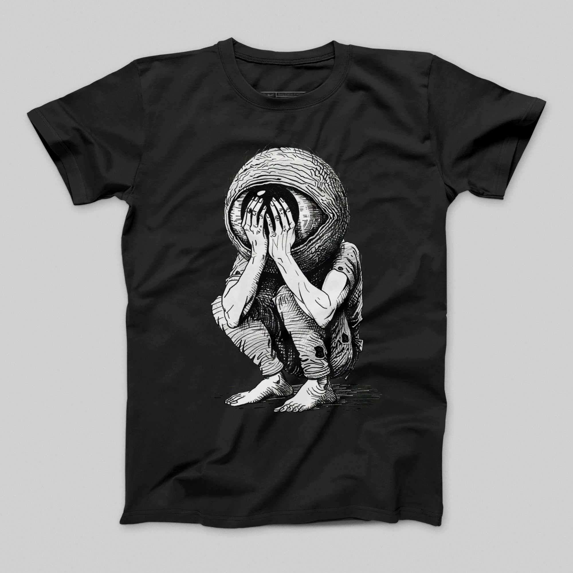 Unique Artistic Figure Design T-Shirt for Fashion Lovers