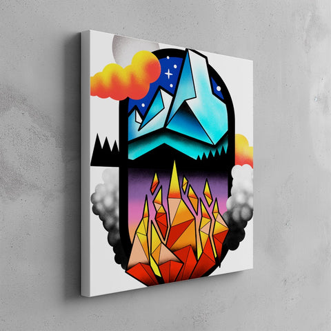 Quadro canvas blupills